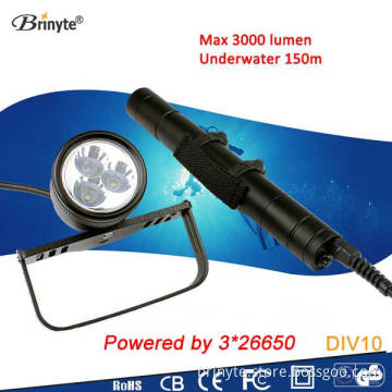 3000 Lumen Scuba Equipment Diving Gear/Diving Lamp/Diving Light (DIV10)